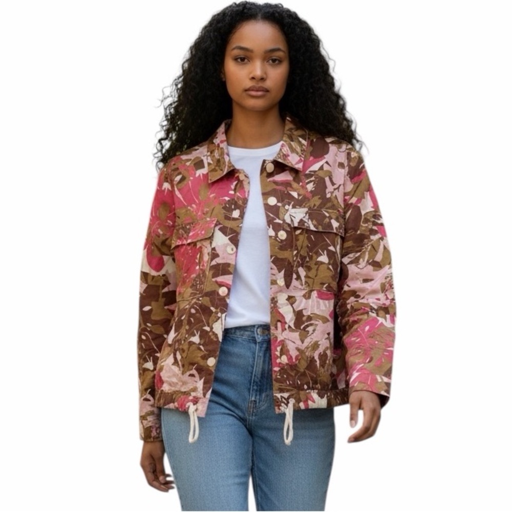 Zuda•Ripstop Floral Lightweight Jacket